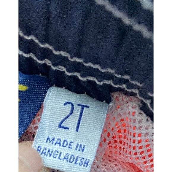 iXtreme Toddler Boys Swim Trunks size 2T Blue Striped Beach Vacation Swim Lesson - Picture 9 of 15